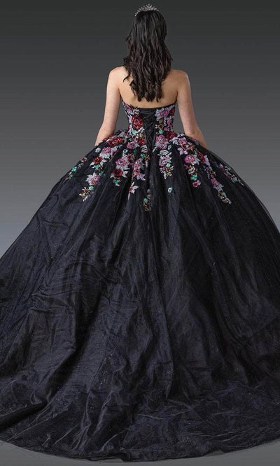 Dancing Queen 1927 - Sweetheart Floral Sequin Ballgown Quinceanera Dresses