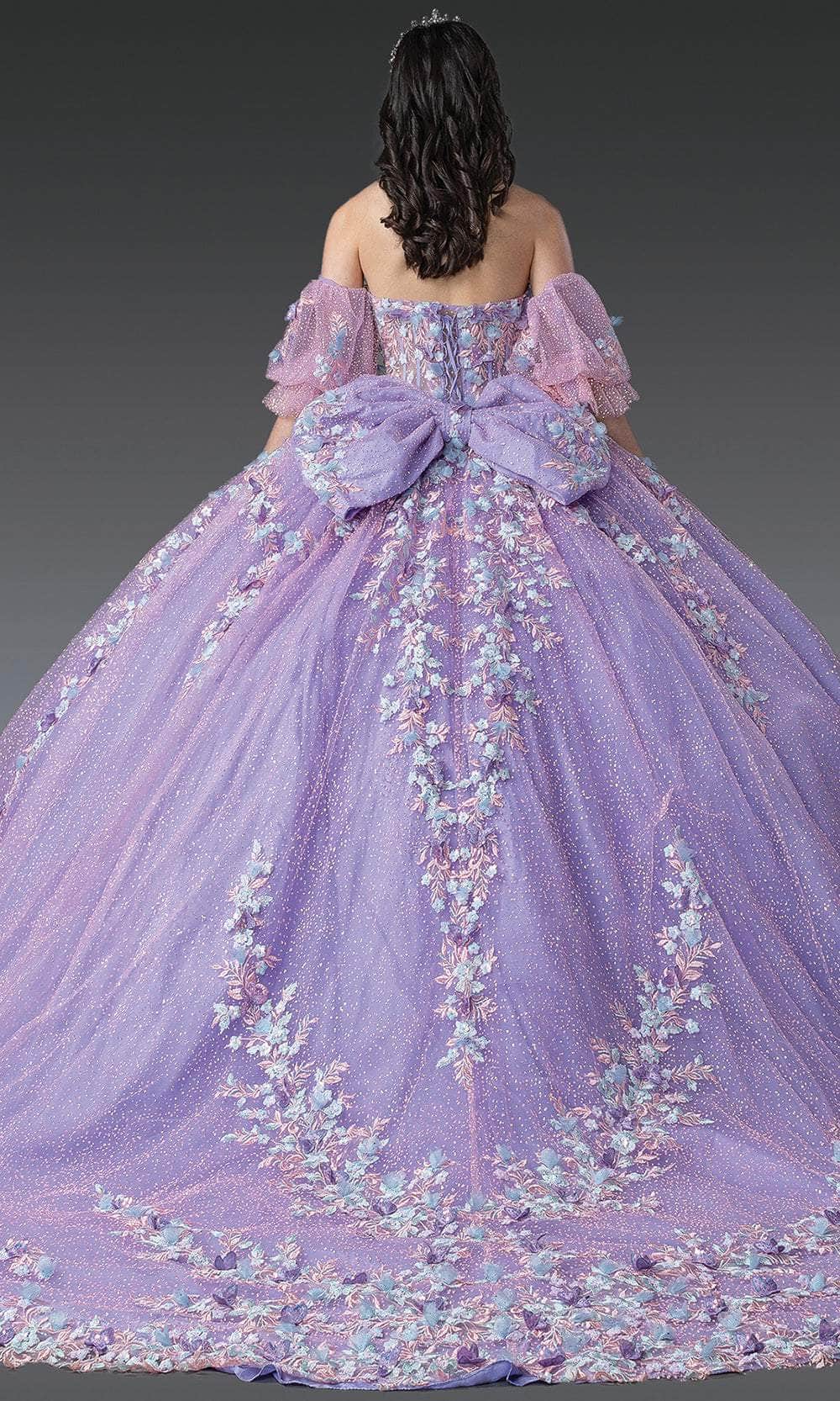 Dancing Queen 1979 - Embroidered Strapless Quinceanera Gown Quinceanera Dresses