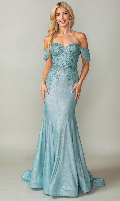 Dancing Queen 4362 - Embroidered Bodice Prom Dress Prom Dresses 