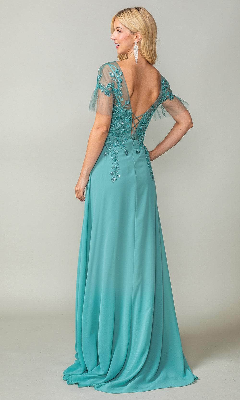 Dancing Queen 4378 - Embroidered A-Line Prom Dress Prom Dresses 