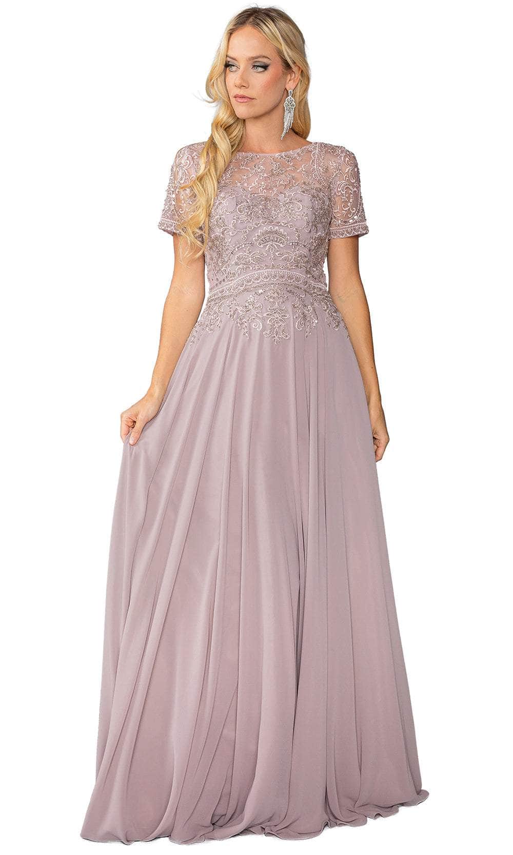 Dancing Queen 4444 - Applique A-Line Prom Dress Prom Dresses 