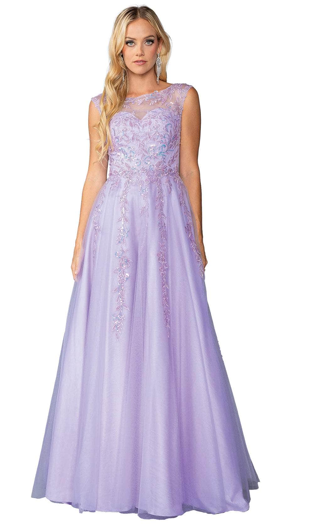 Dancing Queen 4450 - Embroidered A-Line Gown Prom Dresses XS /