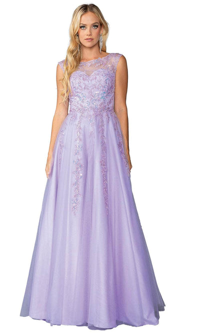 Dancing Queen 4450 - Embroidered A-Line Gown Prom Dresses XS /