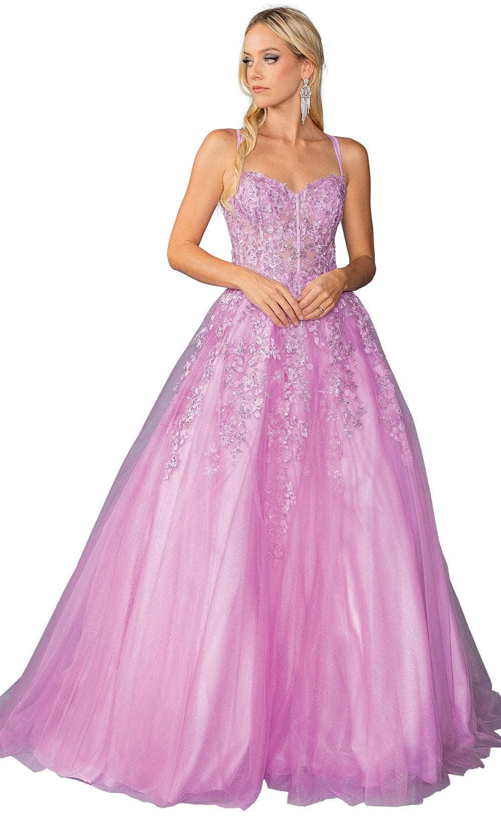 Dancing Queen 4458 - Sleeveless Embroidered Ballgown – ADASA