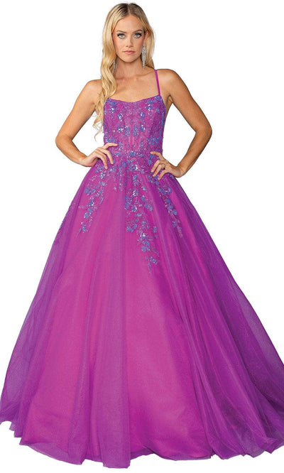 Dancing Queen 4460 - Scoop Neck Sleeveless Ballgown Ball Gowns XS /