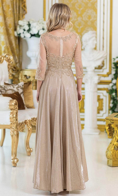 Dancing Queen 4498 - Beaded Embroidered A-line Gown Mother of the Bride Dresses