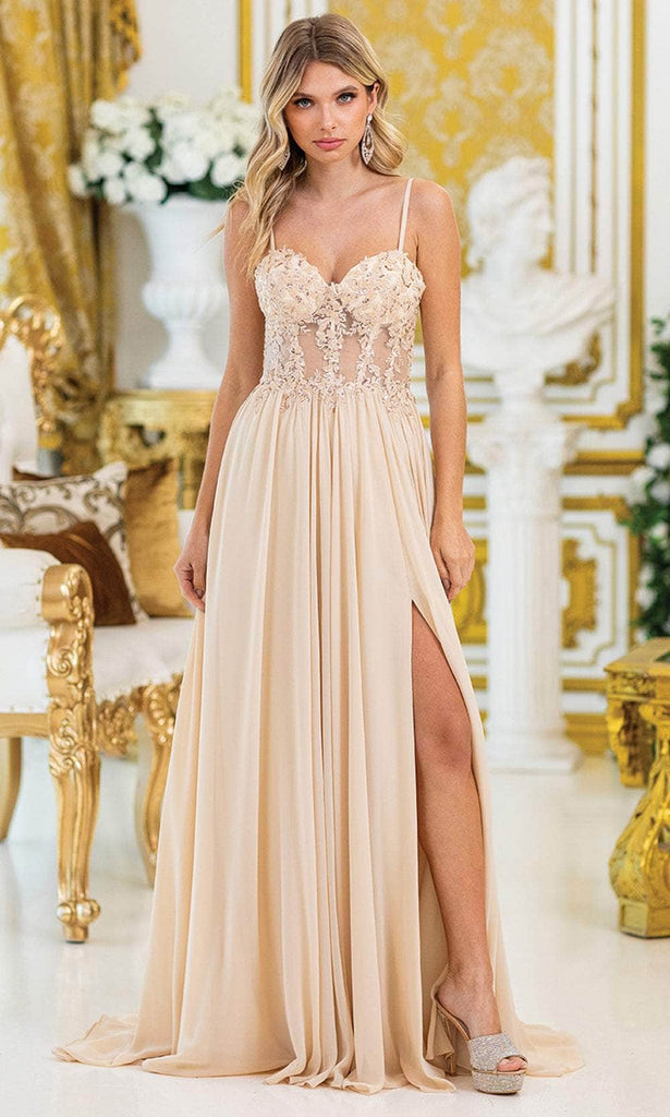 Dancing Queen 4506 - Long A-Line Dress