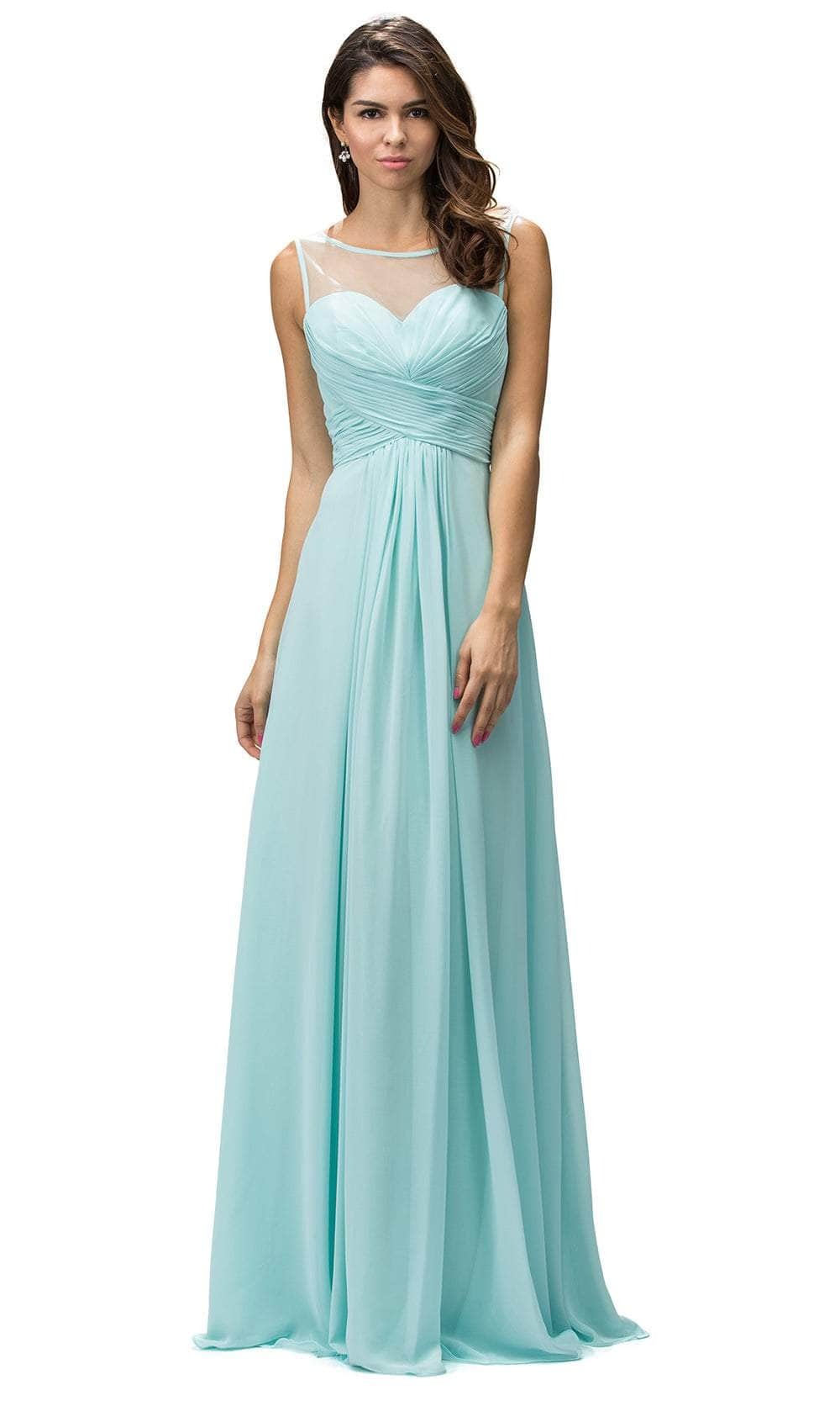 Dancing Queen 9202 - Sleeveless Chiffon Prom Dress Prom Dresses 