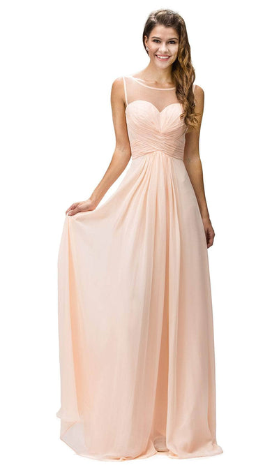 Dancing Queen 9202 - Sleeveless Chiffon Prom Dress Prom Dresses 