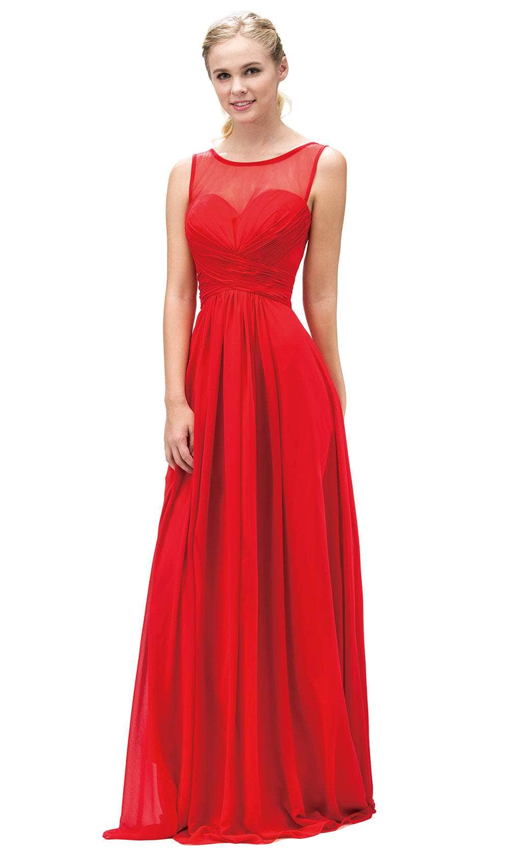 Dancing Queen 9202 - Sleeveless Chiffon Prom Dress Prom Dresses 