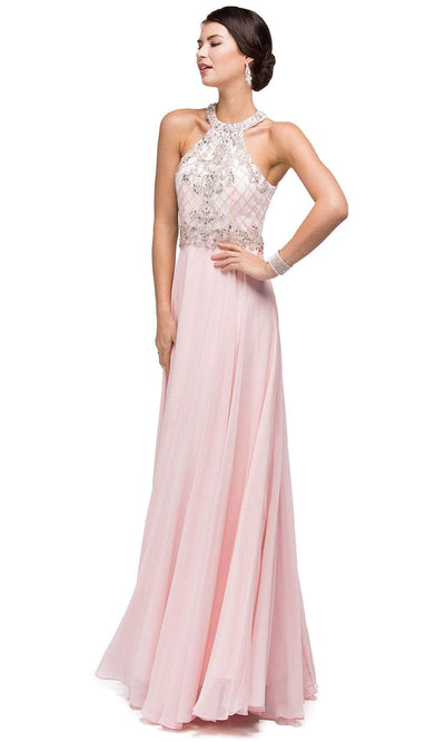 Dancing Queen 9591 - Cutout Racer Back Prom Gown Prom Dresses XS /