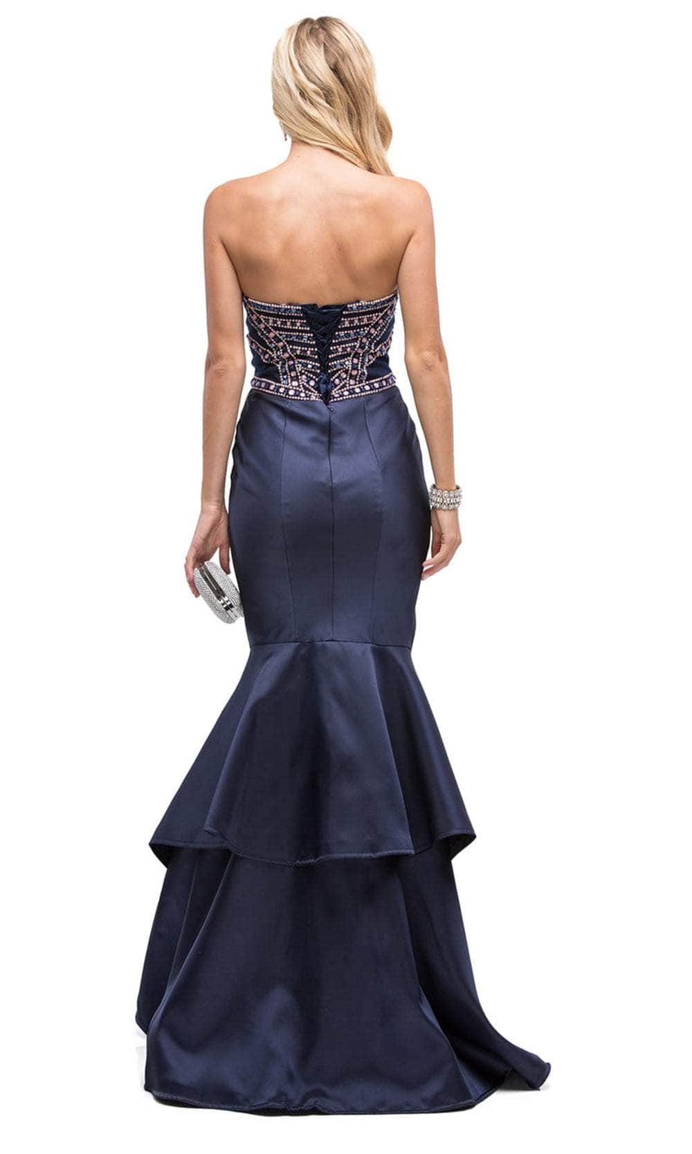 Dancing Queen 9917 - Straight Neckline Prom Gown Prom Dresses 