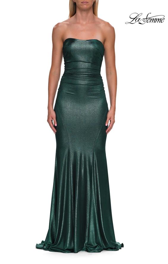La Femme 33424 - Elegant Floor-Length Sweetheart Gown