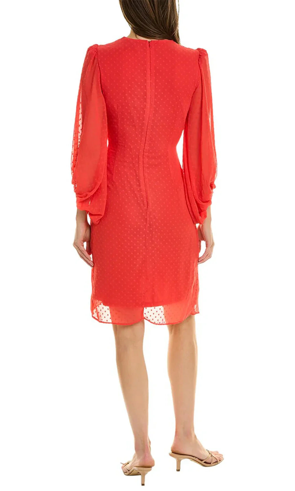 Donna Ricco DR52746 - Faux Wrap Long Sleeve Short Dress Cocktail Dresses