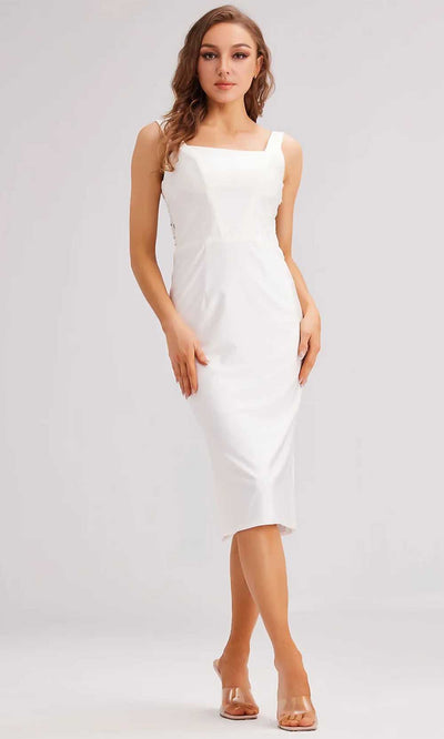 J'Adore Dresses J23067 - Sleeveless Knee-Length Dress Special Occasion Dresses