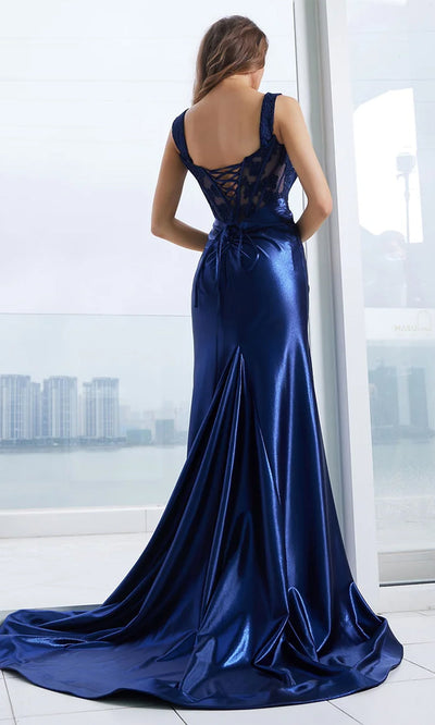 J'Adore Dresses J23027 - Sleeveless Embroidered Prom Gown Special Occasion Dresses