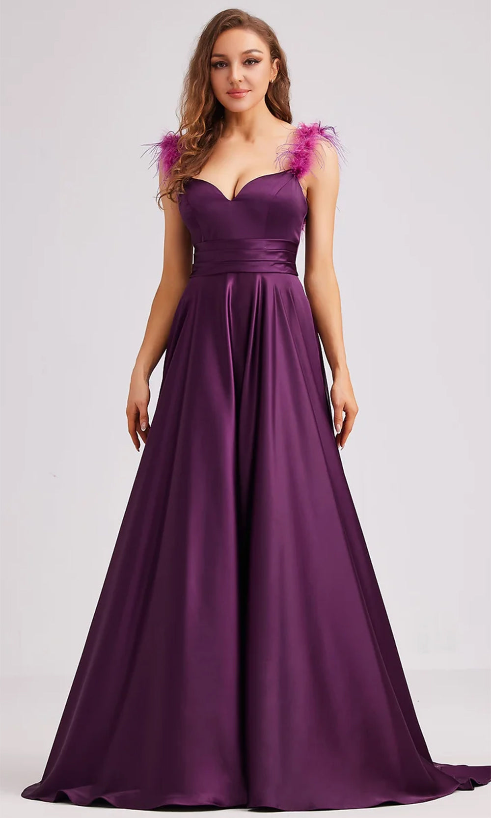 J'Adore Dresses J23009 - Fitted Bodice A-Line Prom Gown Special Occasion Dresses