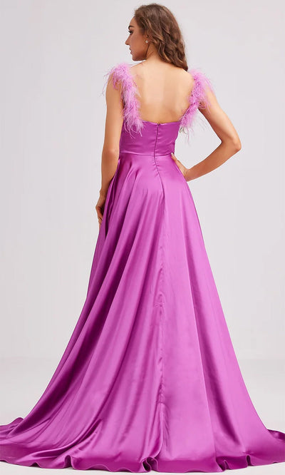 J'Adore Dresses J23009 - Fitted Bodice A-Line Prom Gown Special Occasion Dresses