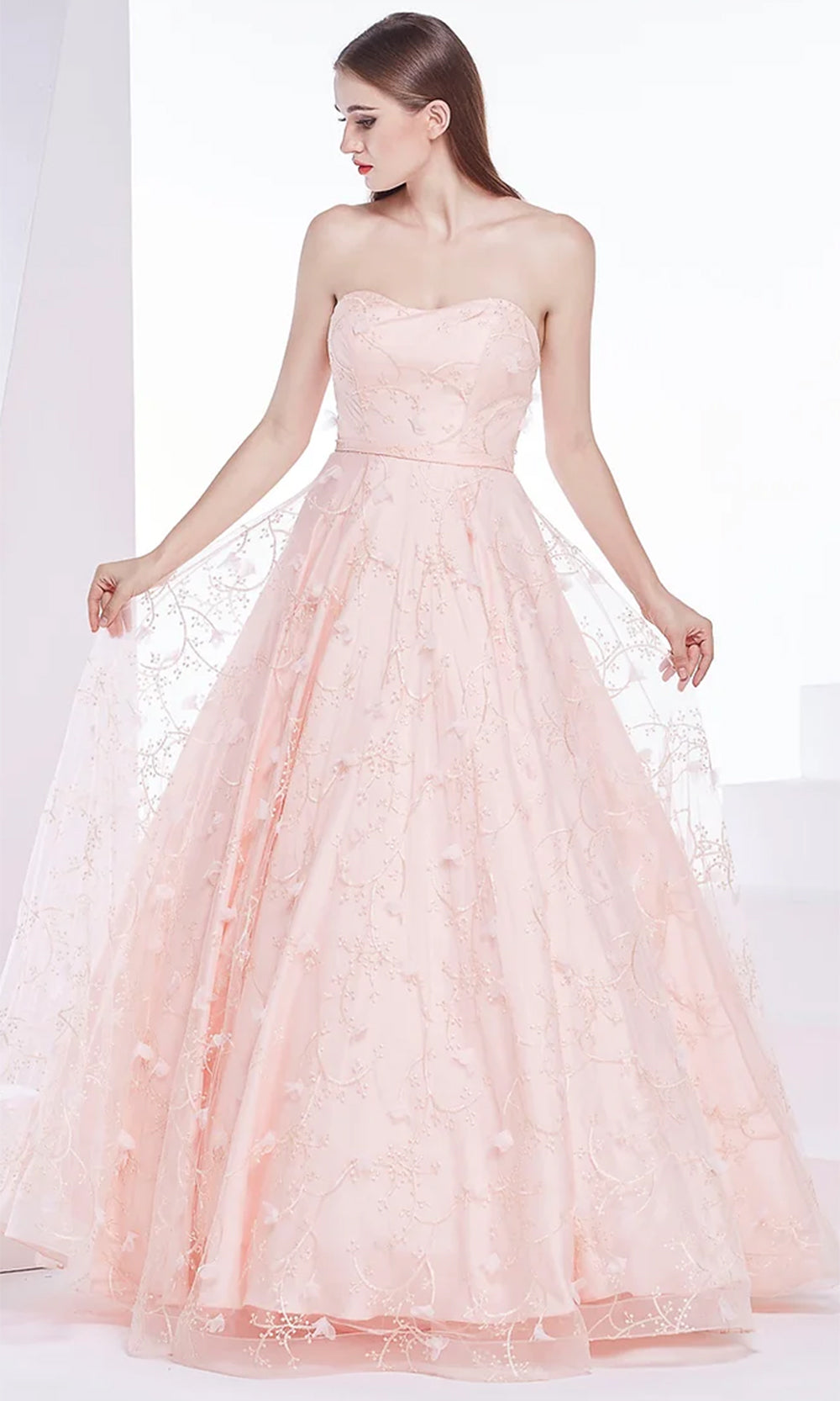 J'Adore Dresses J14035 - Strapless Sweetheart neck Ballgown Special Occasion Dresses