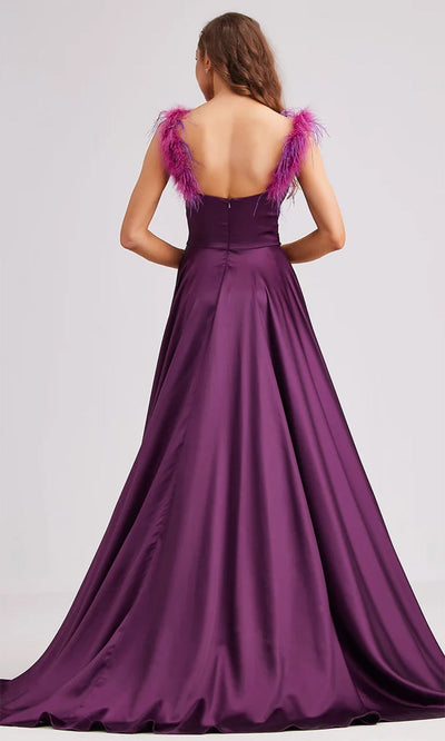 J'Adore Dresses J23009 - Fitted Bodice A-Line Prom Gown Special Occasion Dresses