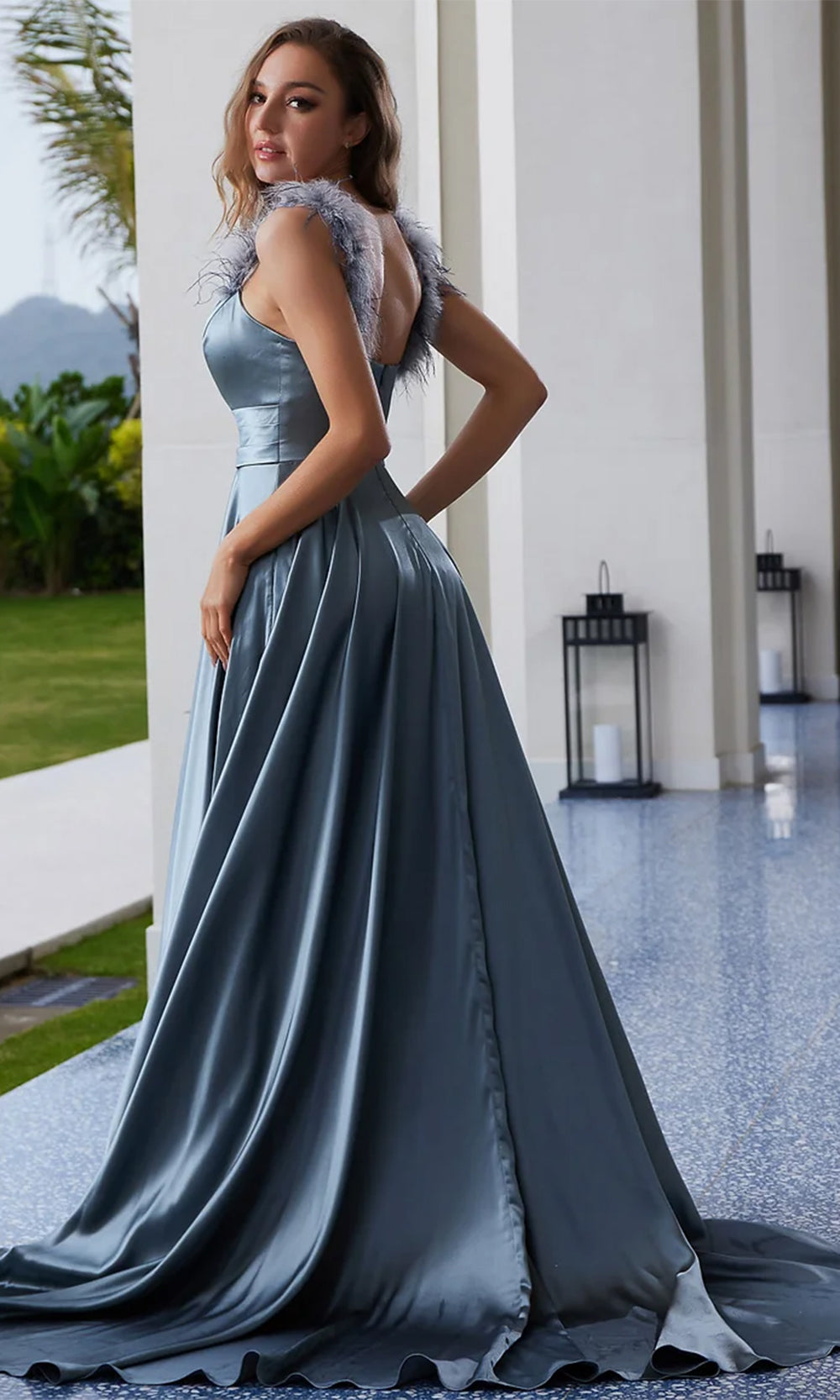 J'Adore Dresses J23009 - Fitted Bodice A-Line Prom Gown Special Occasion Dresses