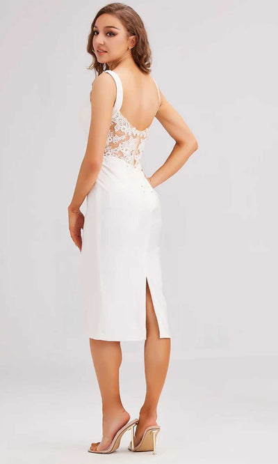 J'Adore Dresses J23067 - Sleeveless Knee-Length Dress Special Occasion Dresses