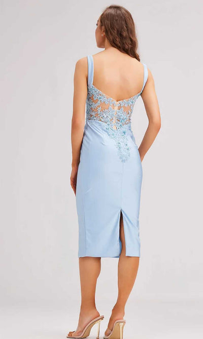 J'Adore Dresses J23067 - Sleeveless Knee-Length Dress Special Occasion Dresses