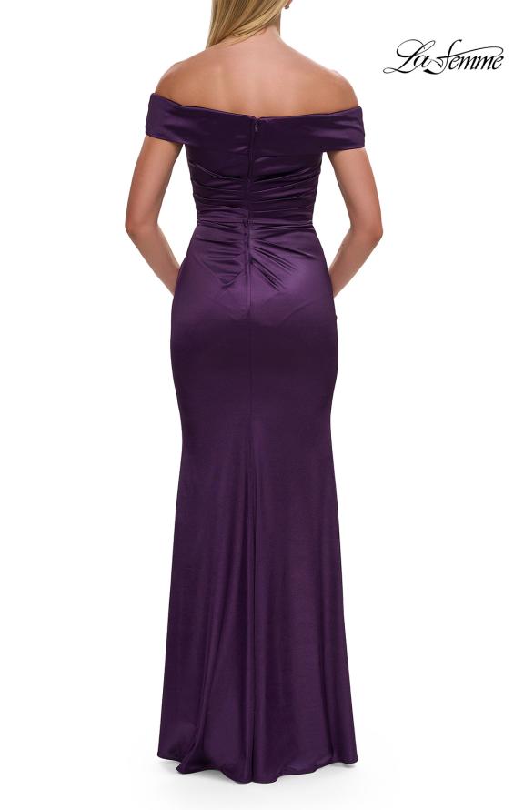 La Femme 31621 - Satin Mermaid Evening Dress