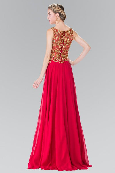Elizabeth K - GL2274 Embellished Sleeveless Long Dress Special Occasion Dress