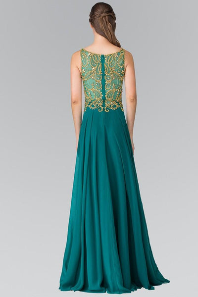 Elizabeth K - GL2274 Embellished Sleeveless Long Dress Special Occasion Dress