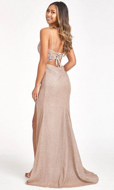 Elizabeth K GL3030 - Sequin Embroidered Prom Gown Special Occasion Dress