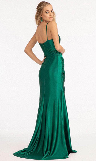 Elizabeth K GL3044 - Draped Satin Mermaid Prom Dress Special Occasion Dress