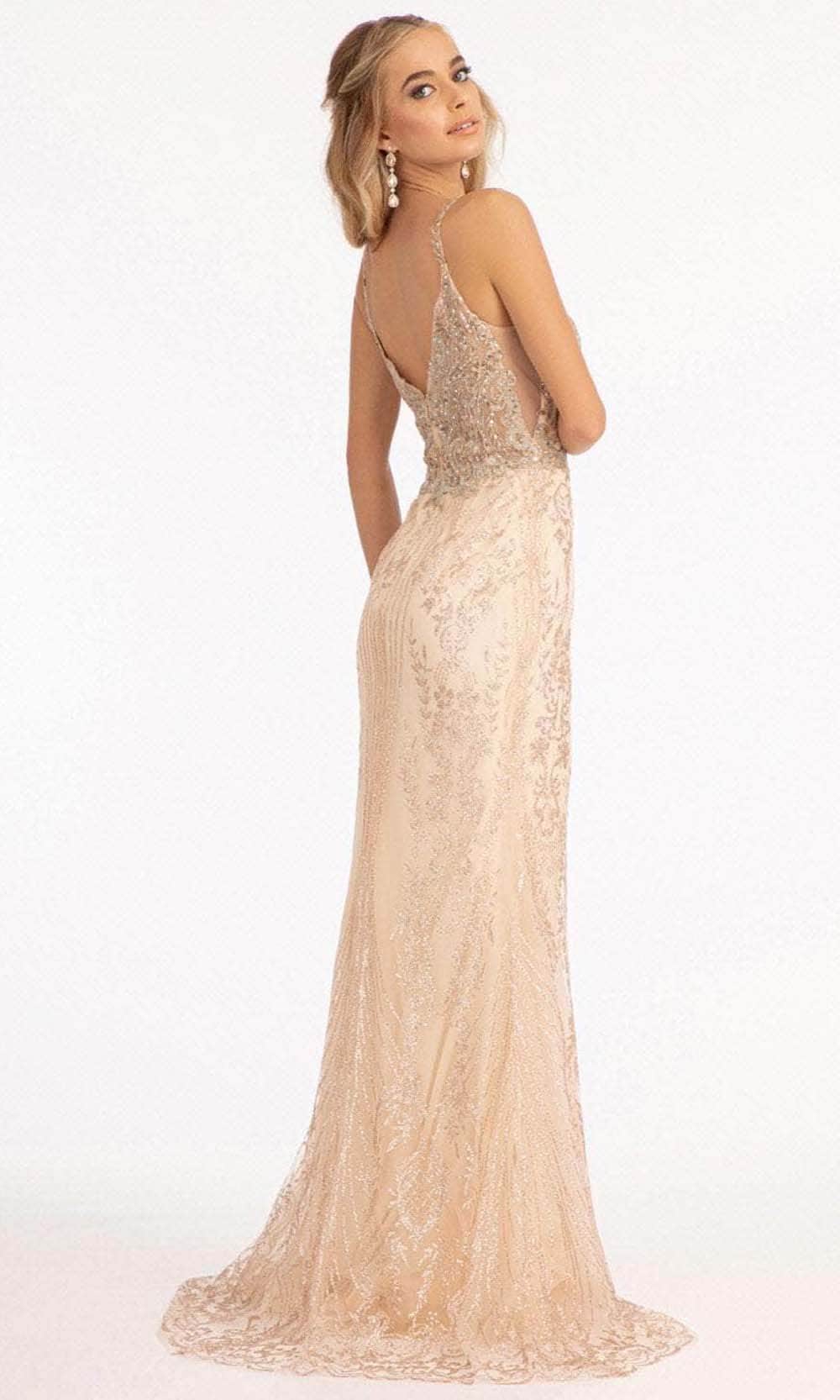 Elizabeth K GL3069 - Sleeveless Embellished Evening Gown Special Occasion Dress