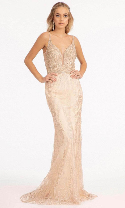 Elizabeth K GL3069 - Sleeveless Embellished Evening Gown Special Occasion Dress