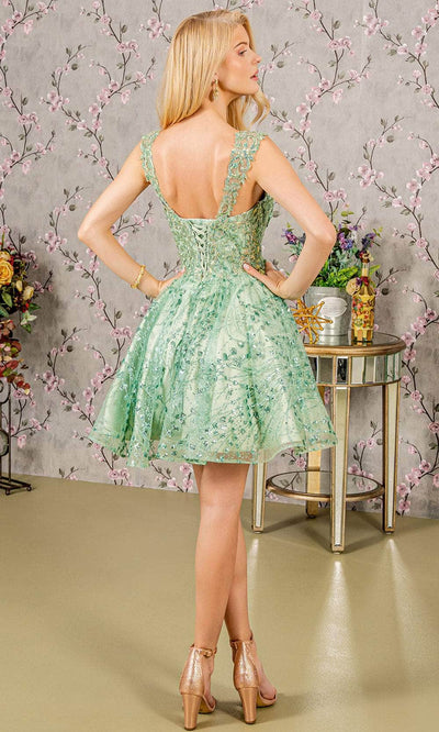 Elizabeth K GS3187 - Sequin Butterfly Cocktail Dress