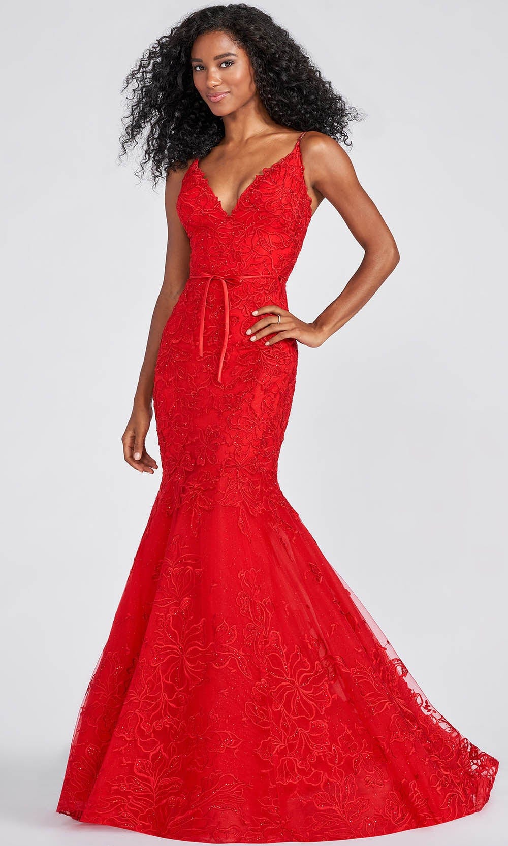 Ellie Wilde EW122017 - Ornate Lace Prom Gown Special Occasion Dress