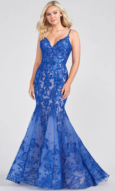 Ellie Wilde EW122017 - Ornate Lace Prom Gown Special Occasion Dress