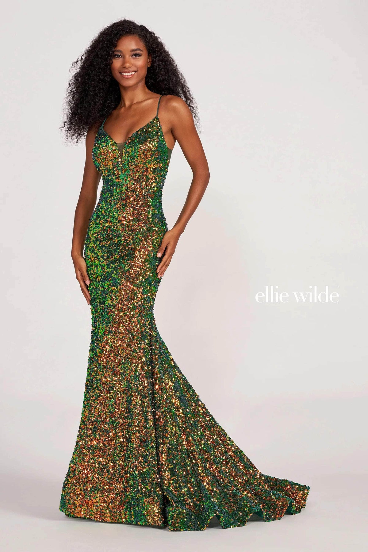 ellie prom dresses Ellie Wilde 37093 Lace Applique Long Formal Floral Corset Prom Dress