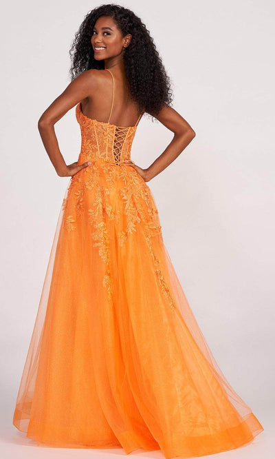 Ellie Wilde EW34036 - Lace Ornate Corset Prom Dress Prom Dresses