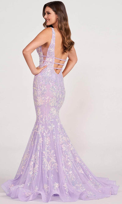 Ellie Wilde EW34041 - Sequin Motif Mermaid Prom Dress Prom Dresses
