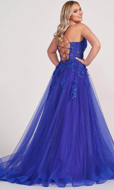 Ellie Wilde EW34042 - Sweetheart Floral Lace Evening Gown Prom Desses