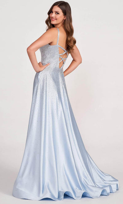 Ellie Wilde EW34044 - Beaded Sweetheart Satin Evening Gown Prom Dresses