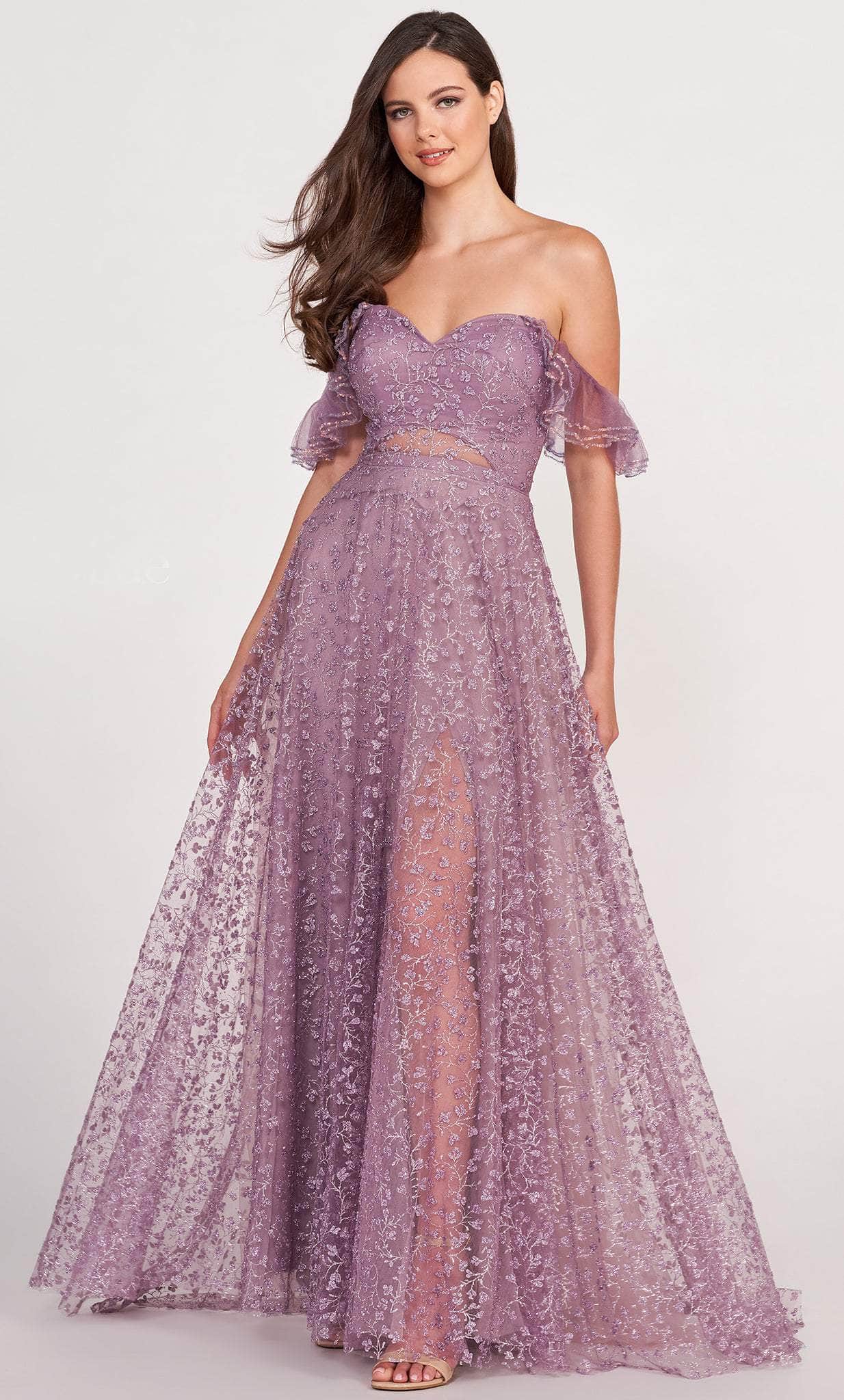 Ellie Wilde EW34063 - Floral Sweetheart Evening Dress Evening Dresses