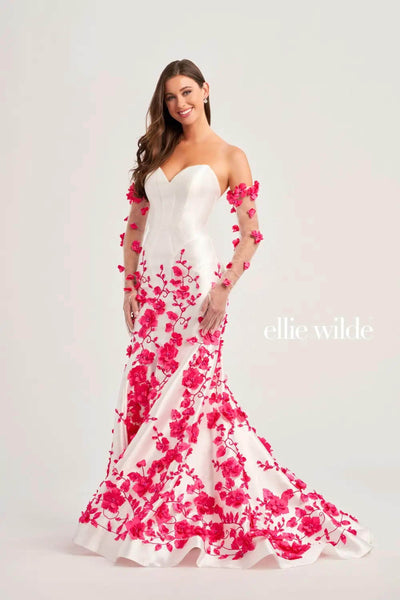 Ellie Wilde EW35036 - Sweetheart Strapless Gown