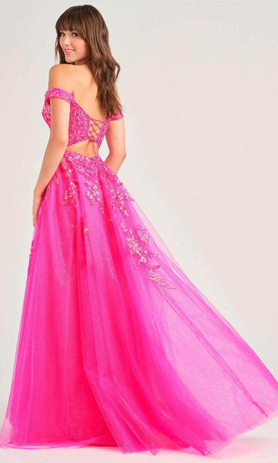 Ellie Wilde EW35058 - Lace-Applique A-Line Prom Gown Prom Dresses