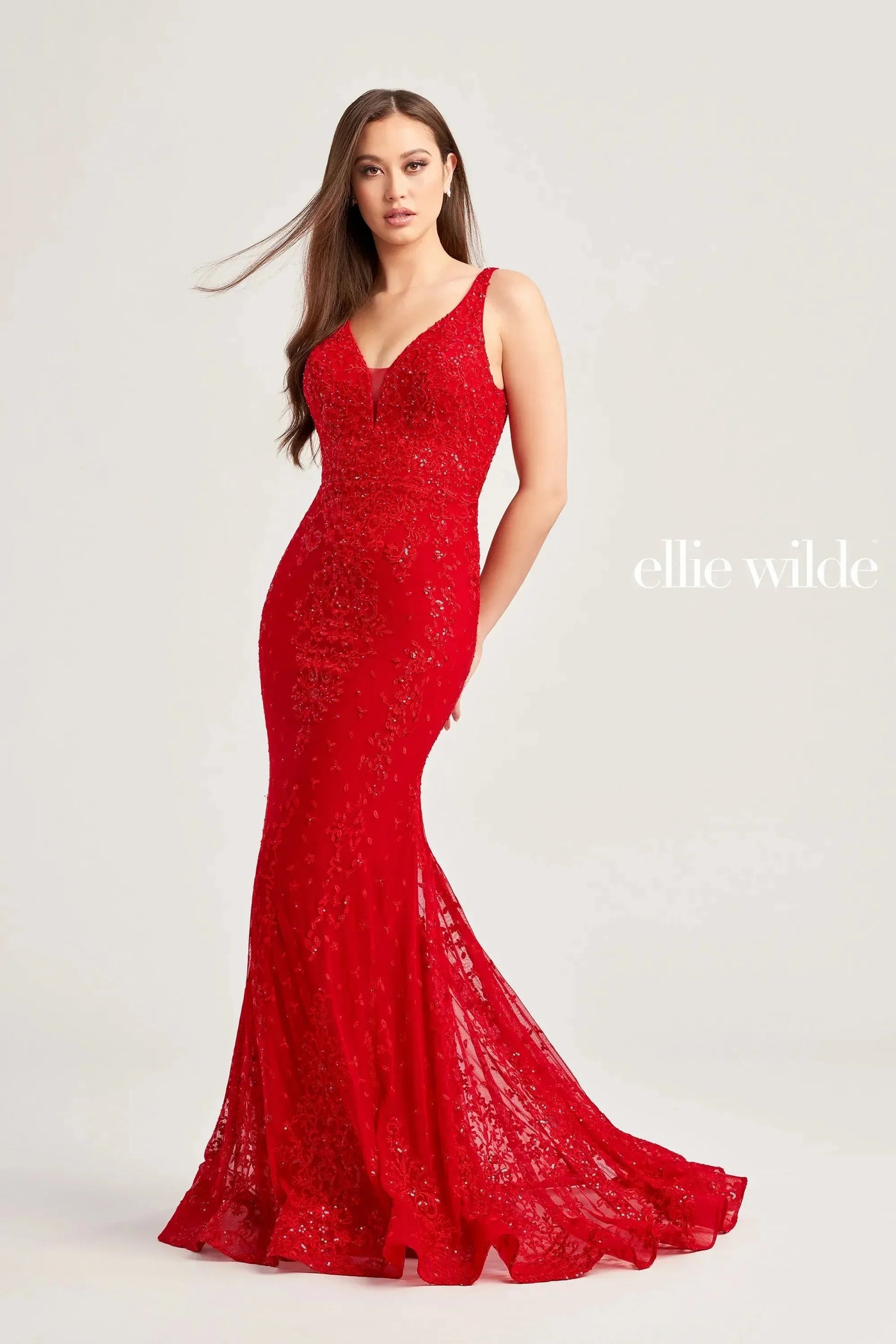 Ellie Wilde EW35072 - Sleeveless Mermaid Gown