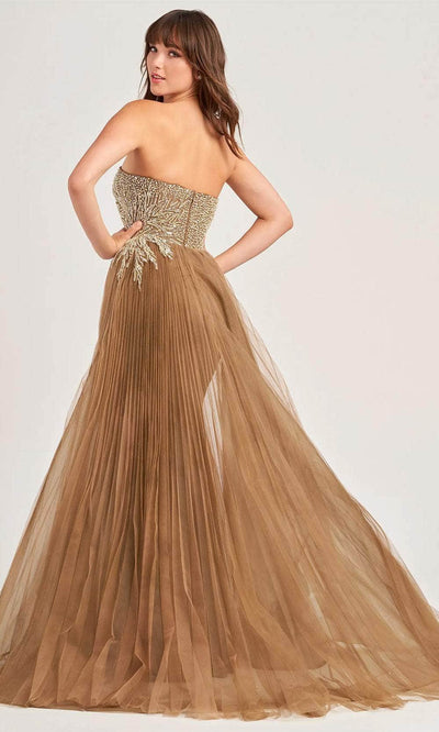 Ellie Wilde EW35085 - Sparkling Embellished Strapless Prom Gown Prom Dresses