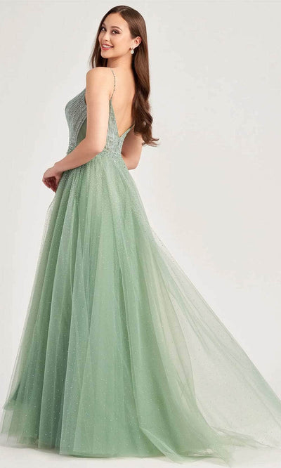 Ellie Wilde EW35088 - Stone Accented Sleeveless Evening Gown Evening Dresses