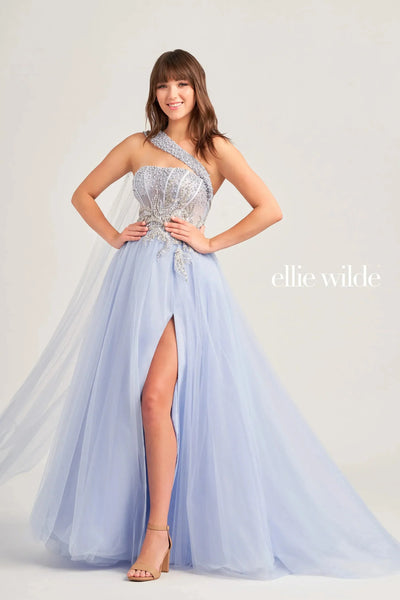 Ellie Wilde EW35090 - Asymmetrical A-Line Prom Dress