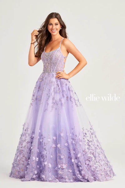 Ellie Wilde EW35240 - Embellished Scoop Neck Gown